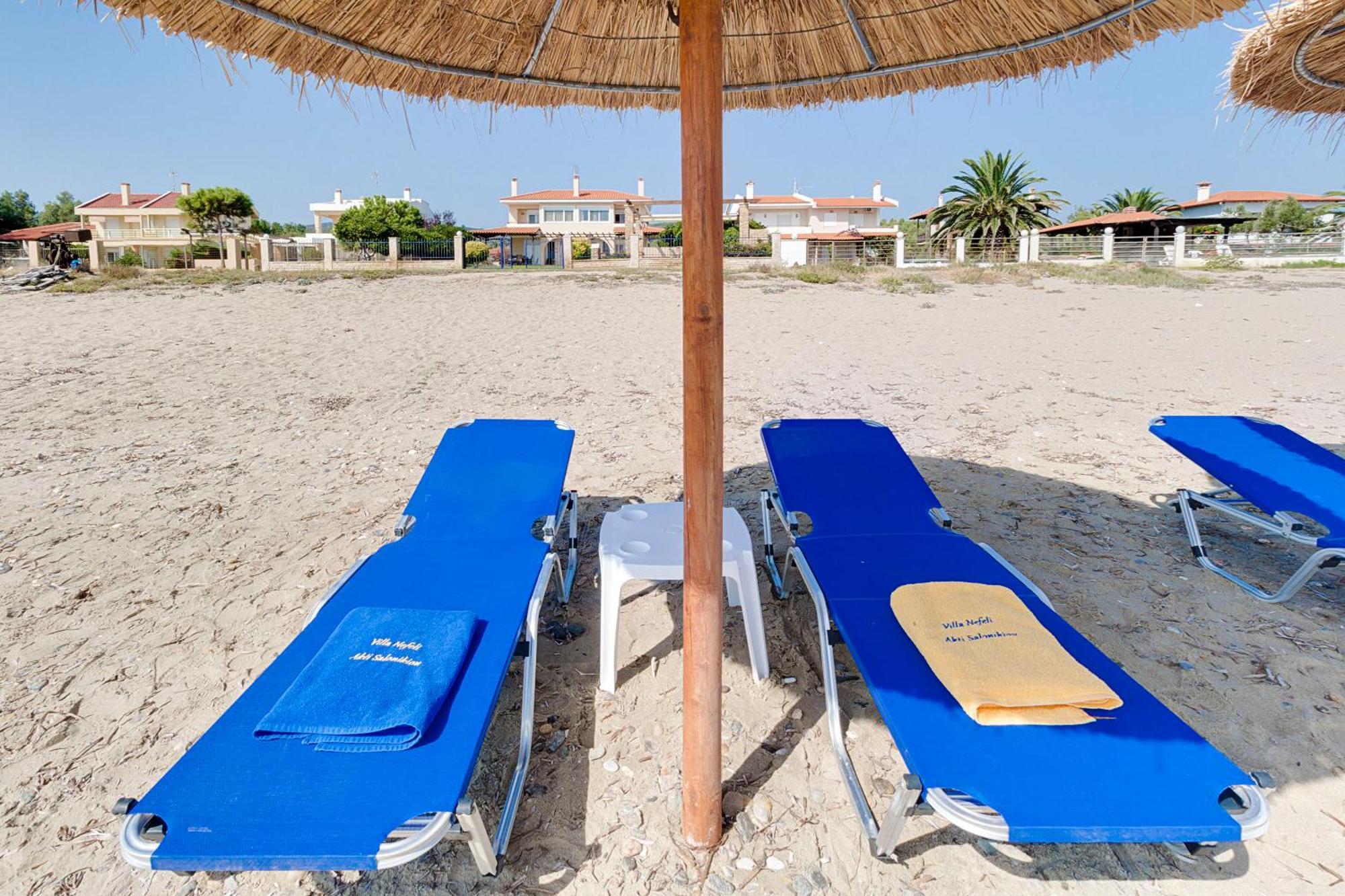 Villa Nefeli - Akti Salonikiou A Áyios Nikólaos Ngoại thất bức ảnh
