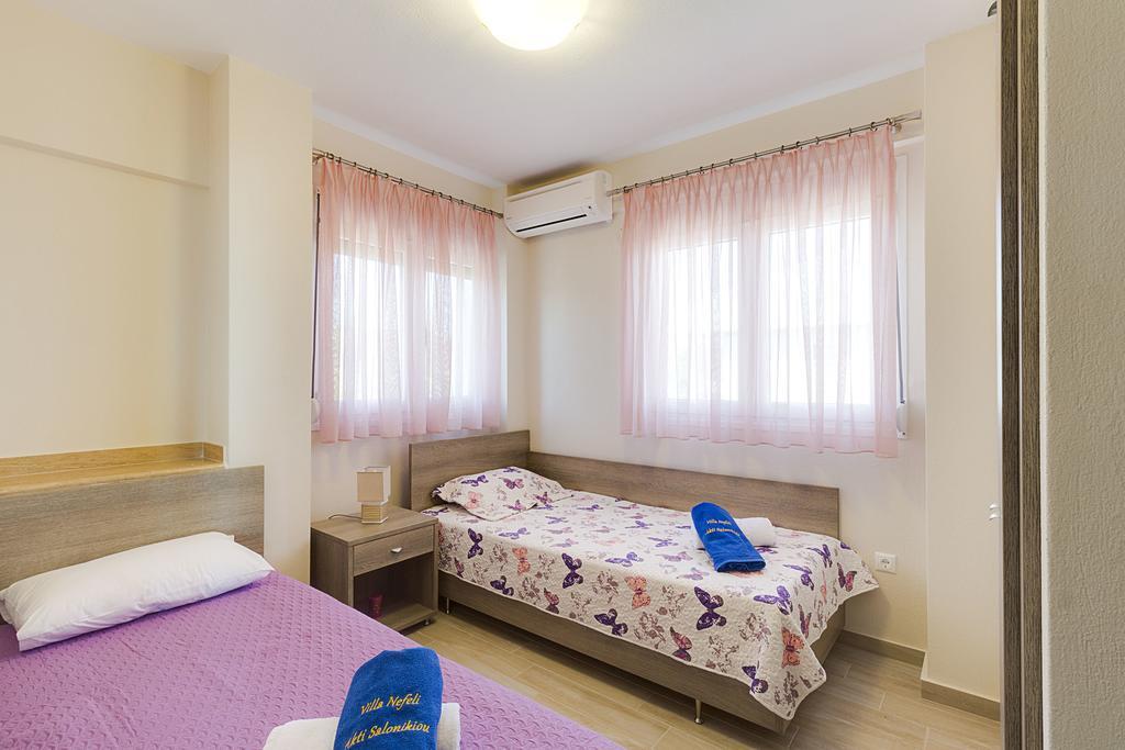 Villa Nefeli - Akti Salonikiou A Áyios Nikólaos Ngoại thất bức ảnh